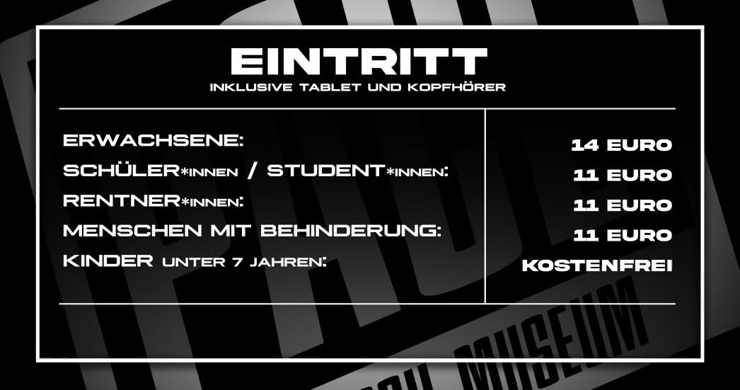Eintrittspreise